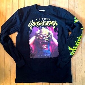 Haunted mask longsleeve top